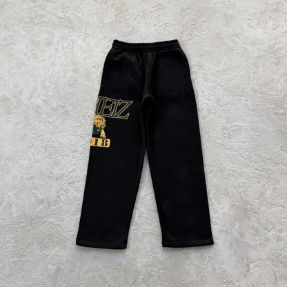 Corteiz Lion Varsity Open Hem zip set