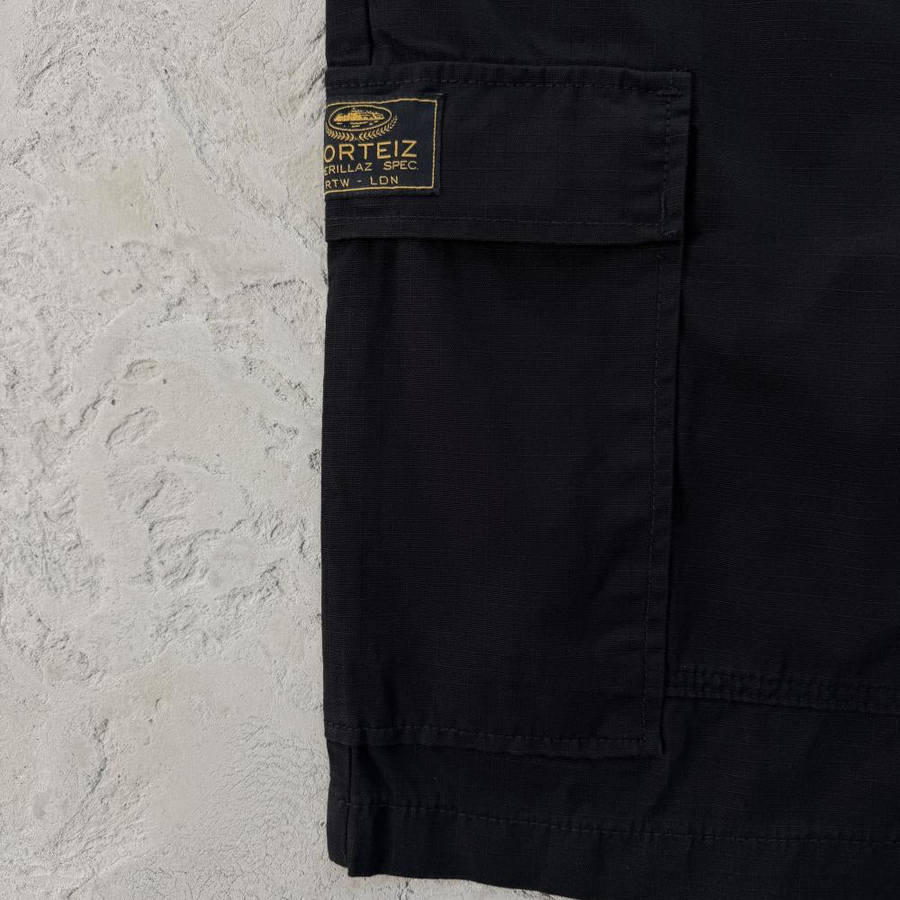 Guerillaz Cargo Short -Black