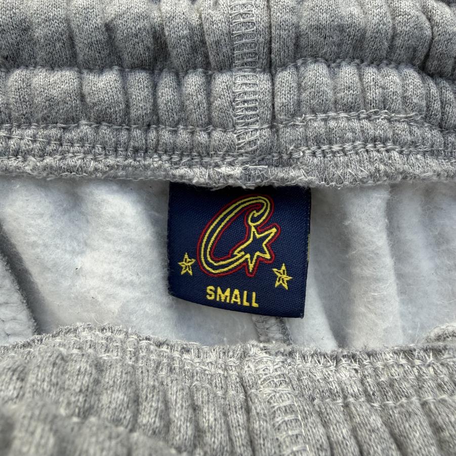 Lundun Stitch Zip Hoodie -Heather Grey