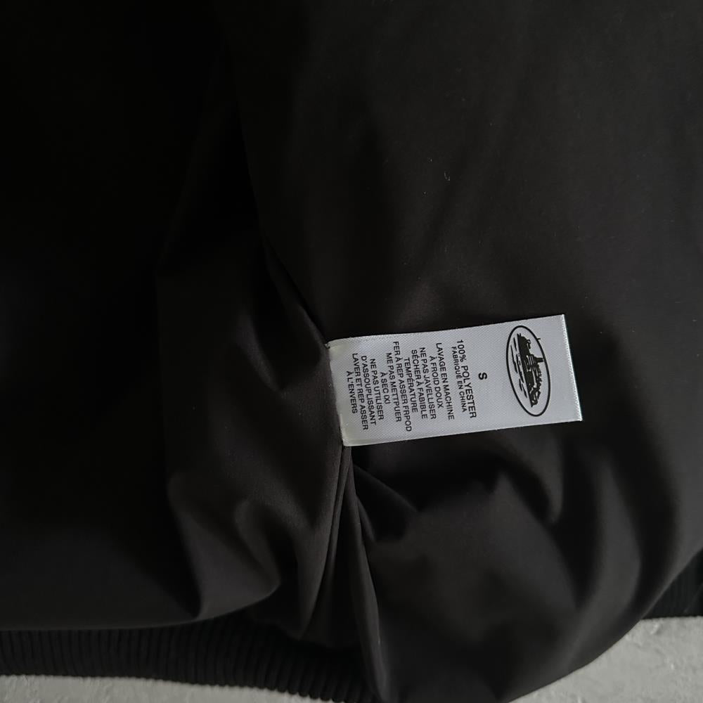 olde english bomber jacket-black