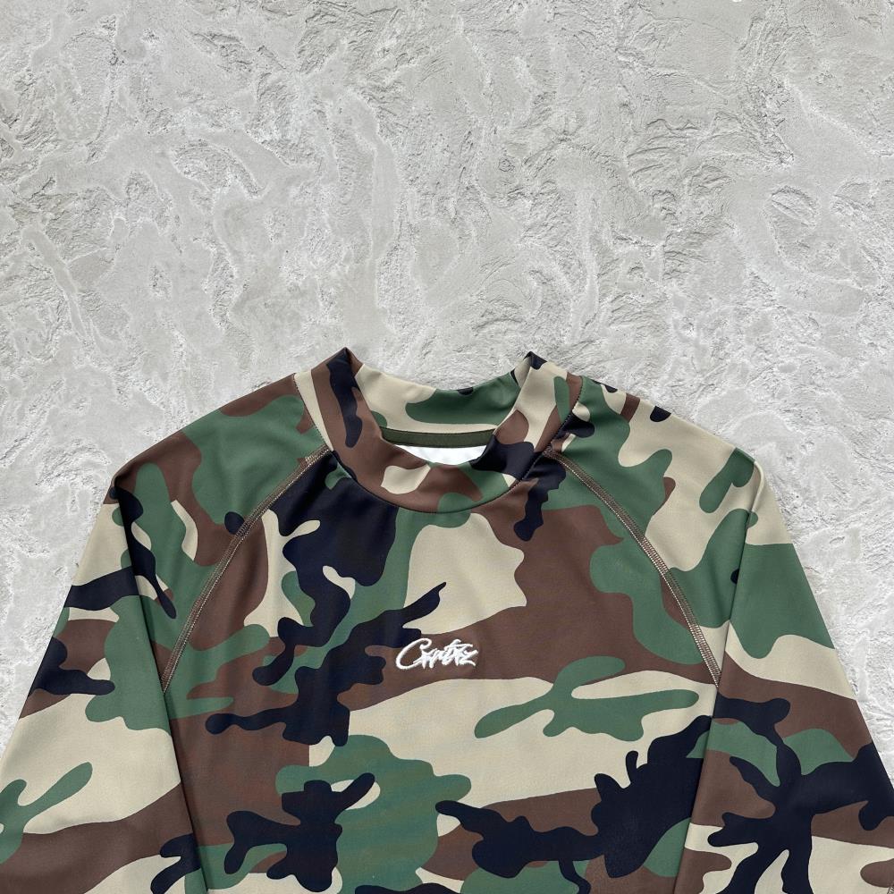 LITEWORK COMPRESSION TOP [WOODLAND CAMO]