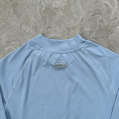 Why Always Me Compression Top 'Powder Blue'