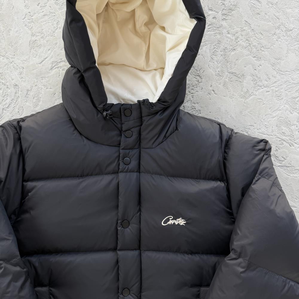 bolo v2 down jacket jacket-black and white