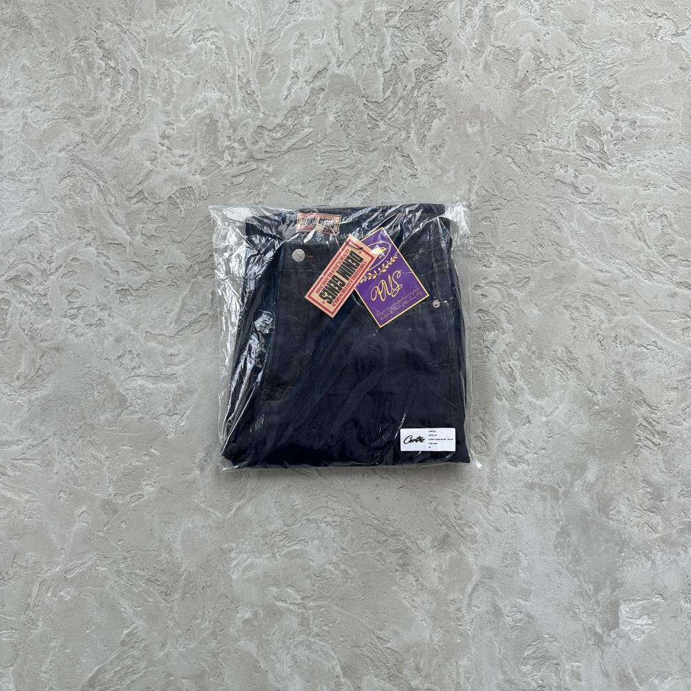 TYPE I FRAYED DENIM PANTS