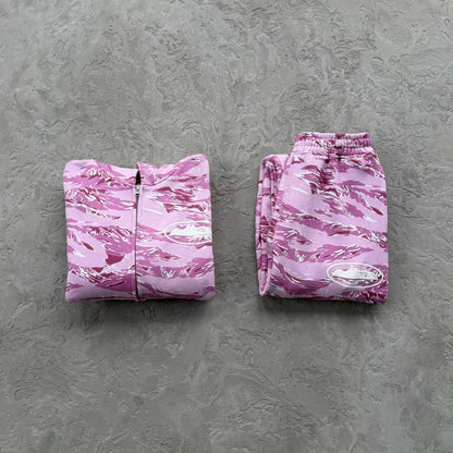 ISLAND PUFF PRINT SET[pink camouflage]