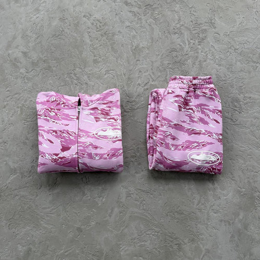 ISLAND PUFF PRINT SET[pink camouflage]