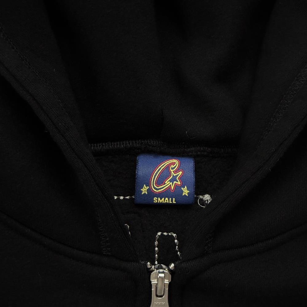 LUNDUN STITCH OPEN HEM -black and red