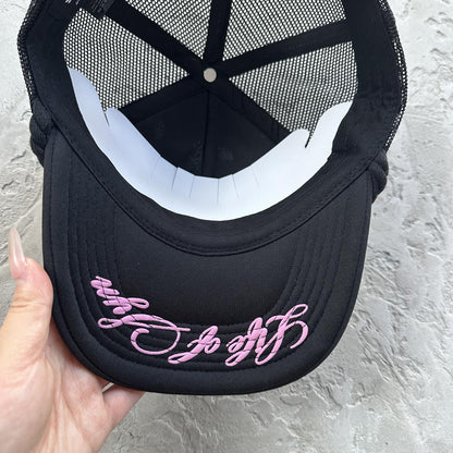 syna trucker cap pink