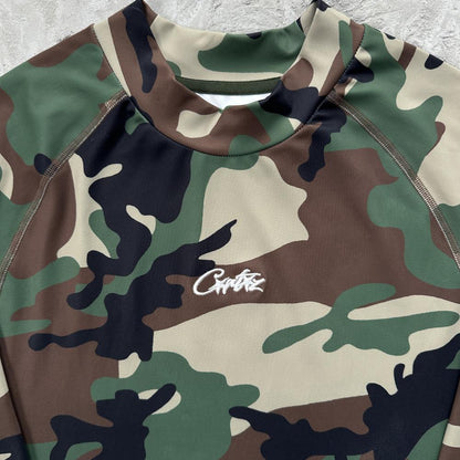 LITEWORK COMPRESSION TOP [WOODLAND CAMO]