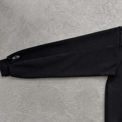 ME glide overlock trackie-black