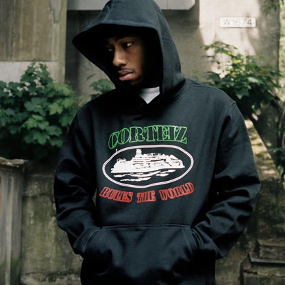 OG ALCATRAZ ITALIA HOODIE [BLACK]