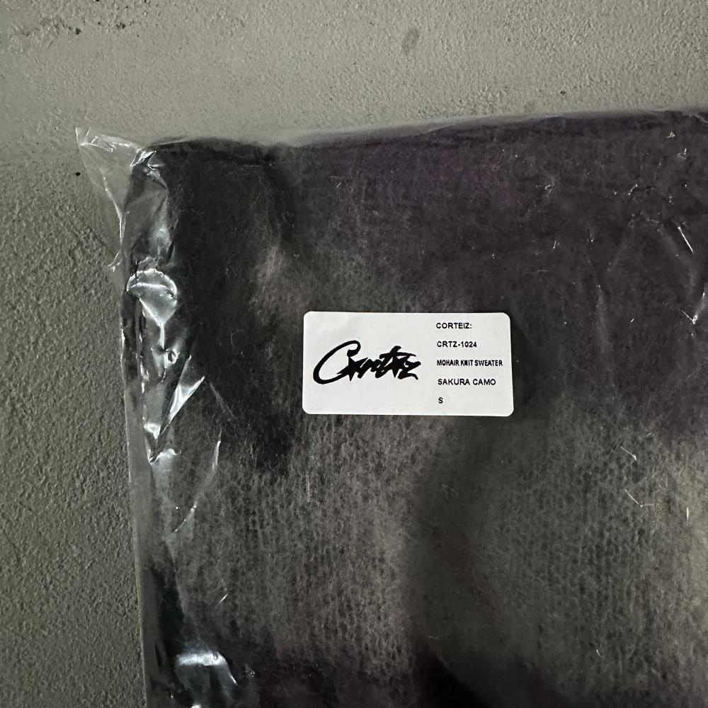 Mohair Purple Camo Knitted Jumper