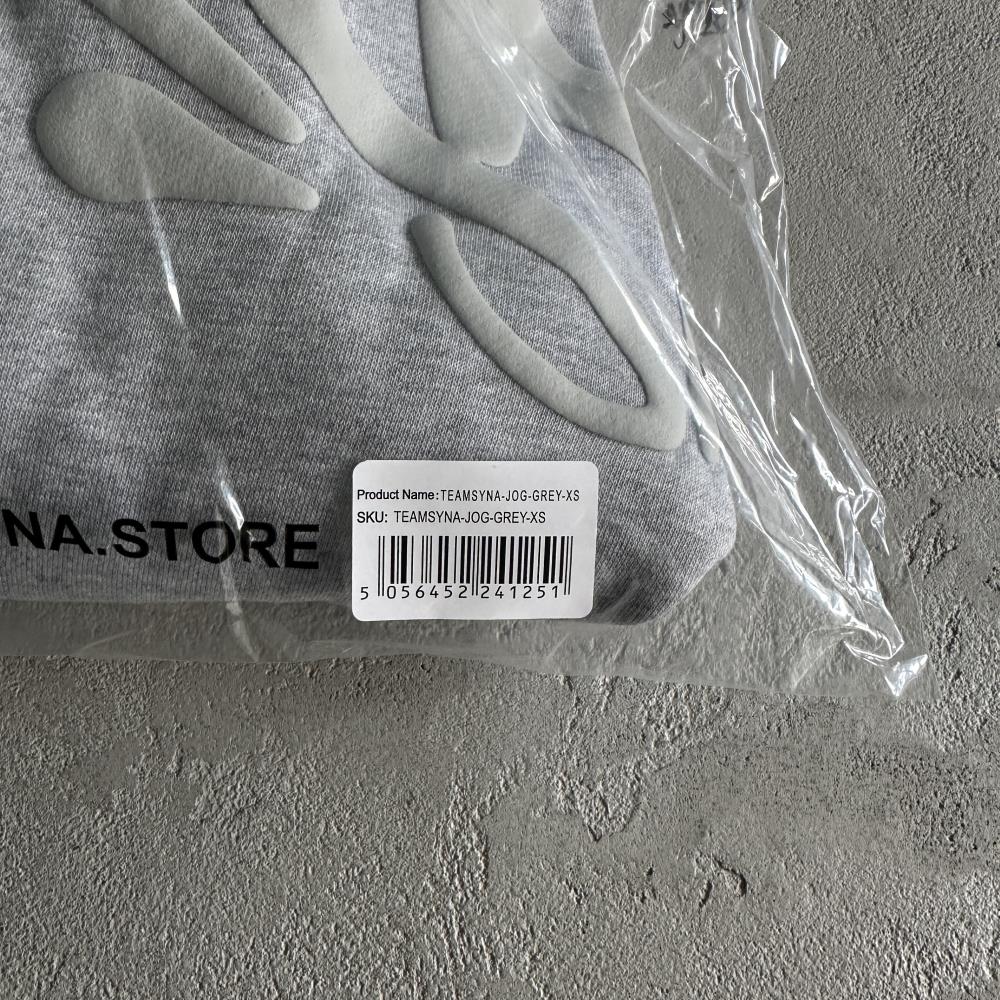 sy round neck suit-gray