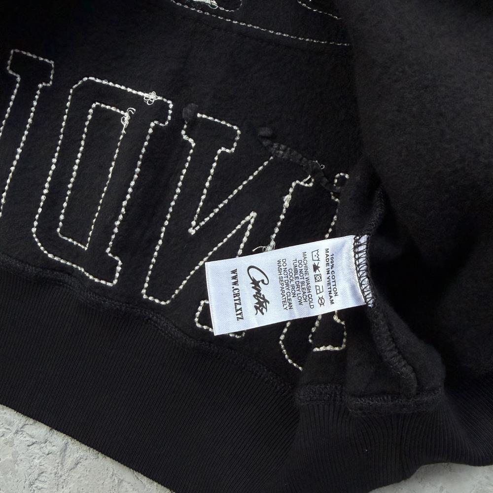 LUNDUN STITCH OPEN HEM -triple black