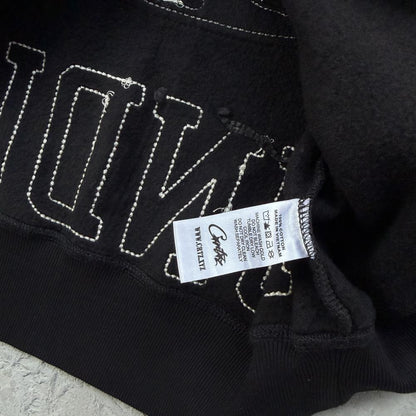 LUNDUN STITCH OPEN HEM -triple black
