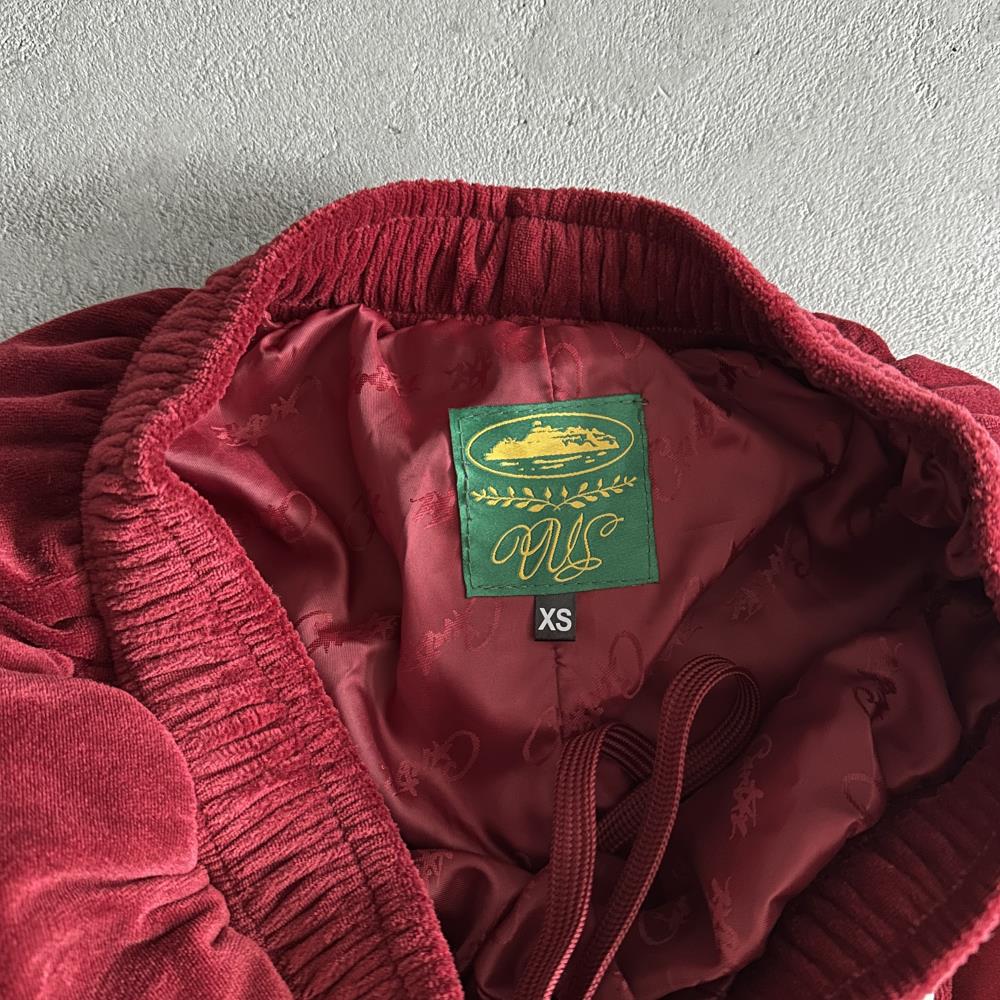 velour amg set -red