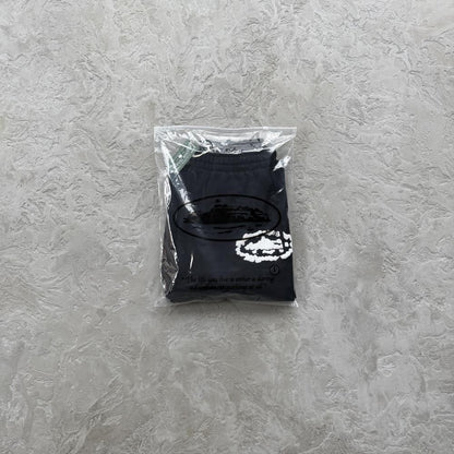 Cor X DenTears Zip Up Hoodie+DenTears Island Wreath Sweatpant -black