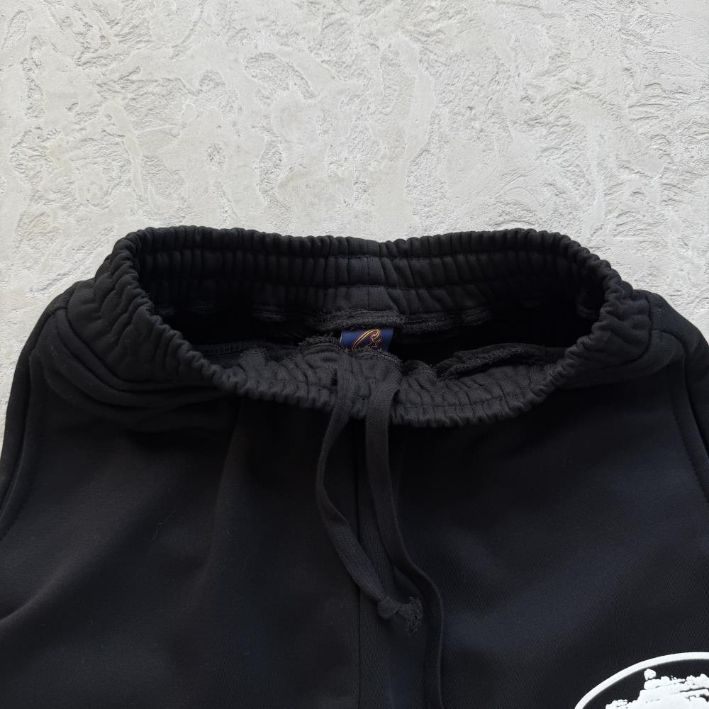 ISLAND PUFF PRINT SWEATSHORT