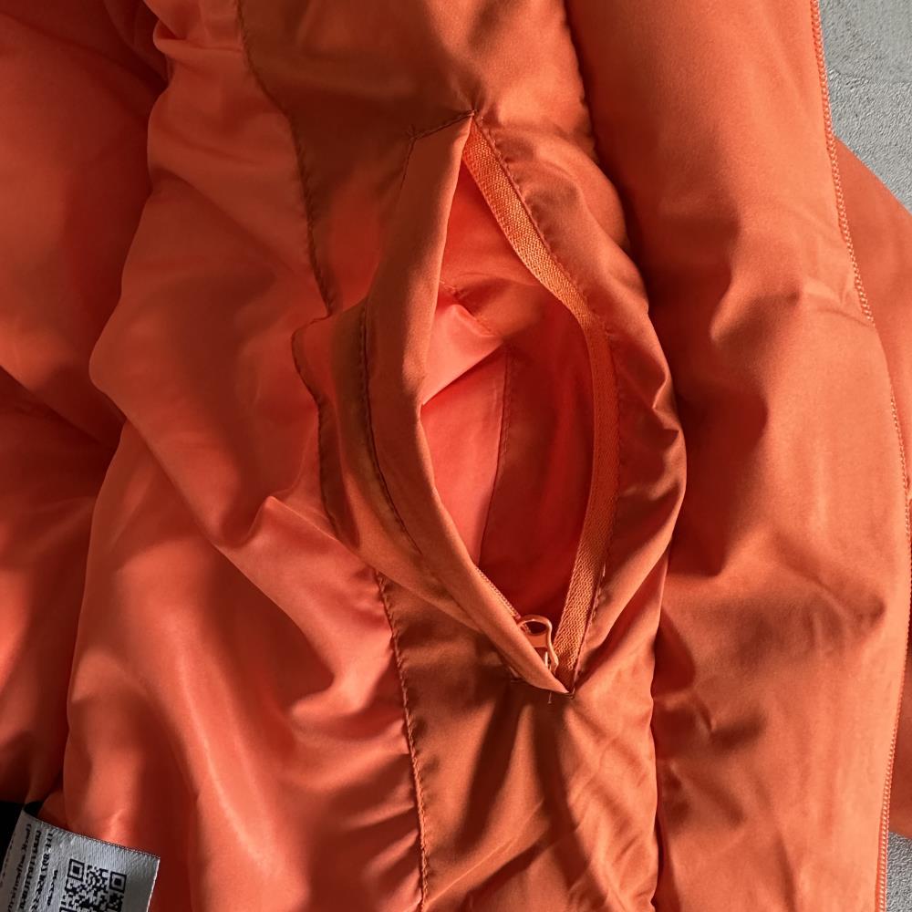 hyperdrive technical puffer jacket-orange