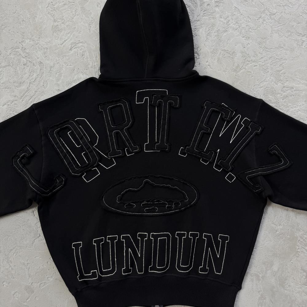 LUNDUN STITCH OPEN HEM -triple black