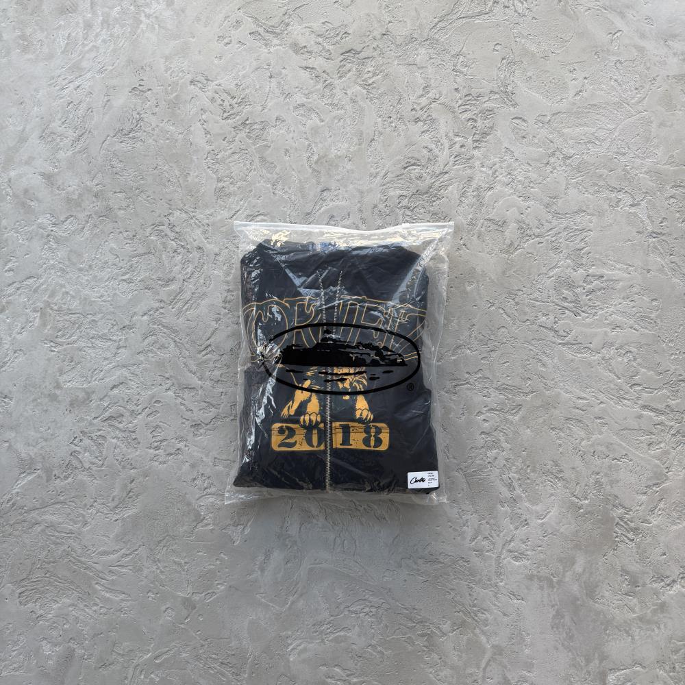 Corteiz Lion Varsity Open Hem zip set