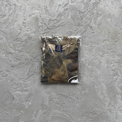 Island Puff Print Tee- Forest Camo