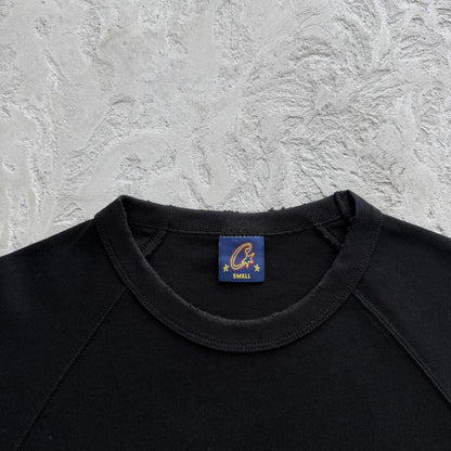 SOPHOMORE RAGLAN LS -BLACK