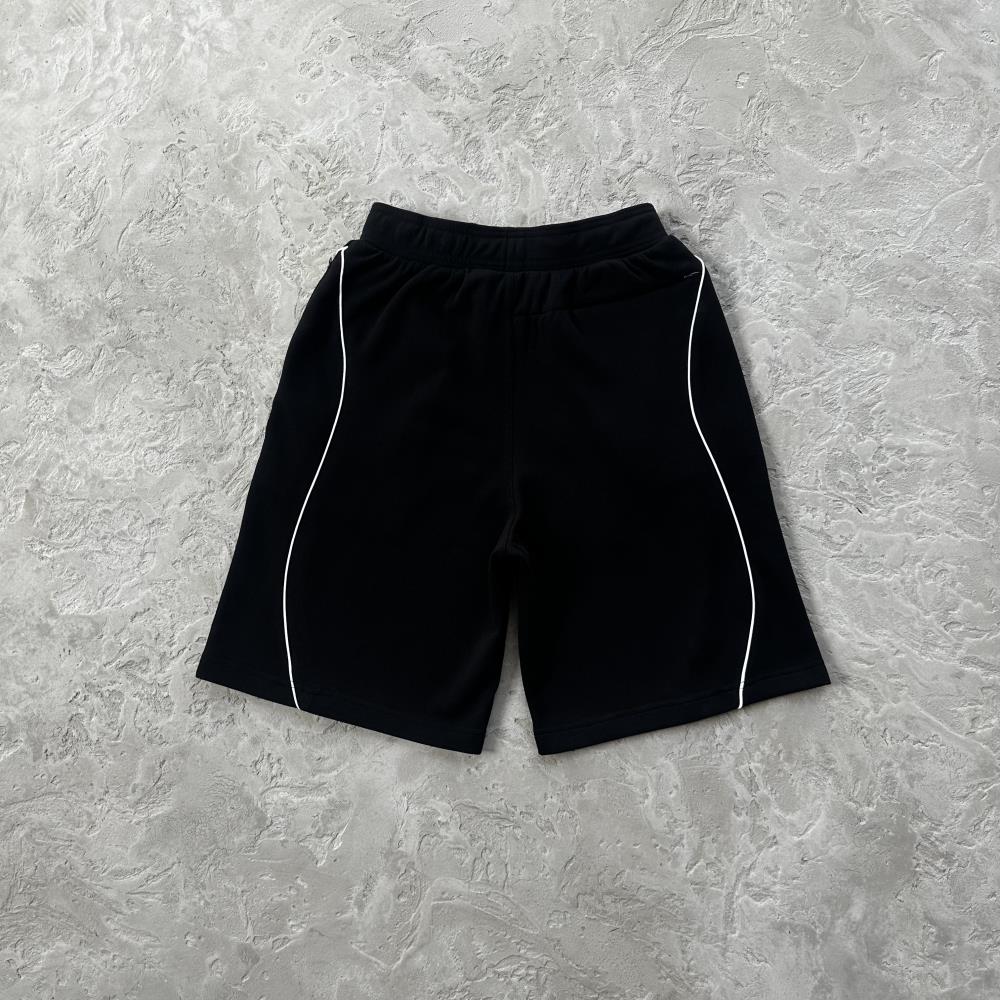 island pique polo set -black