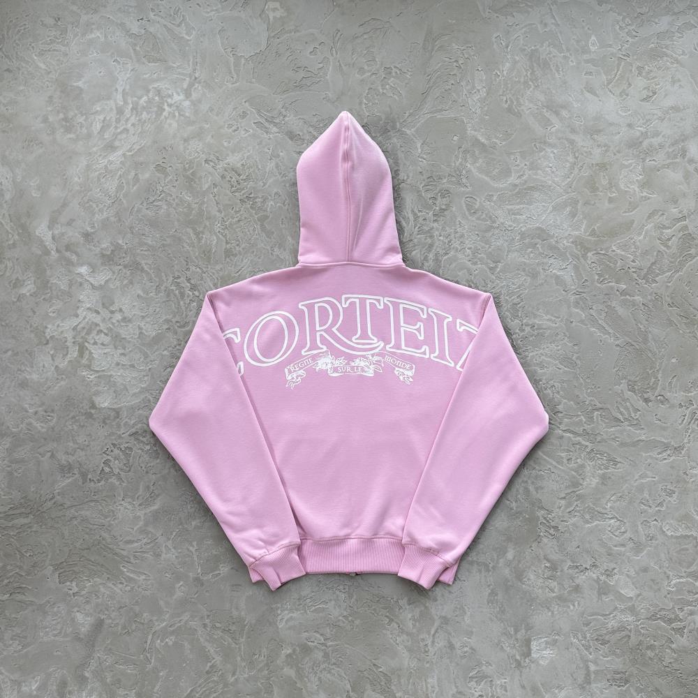 superior royale zip set-pink