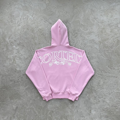superior royale zip set-pink