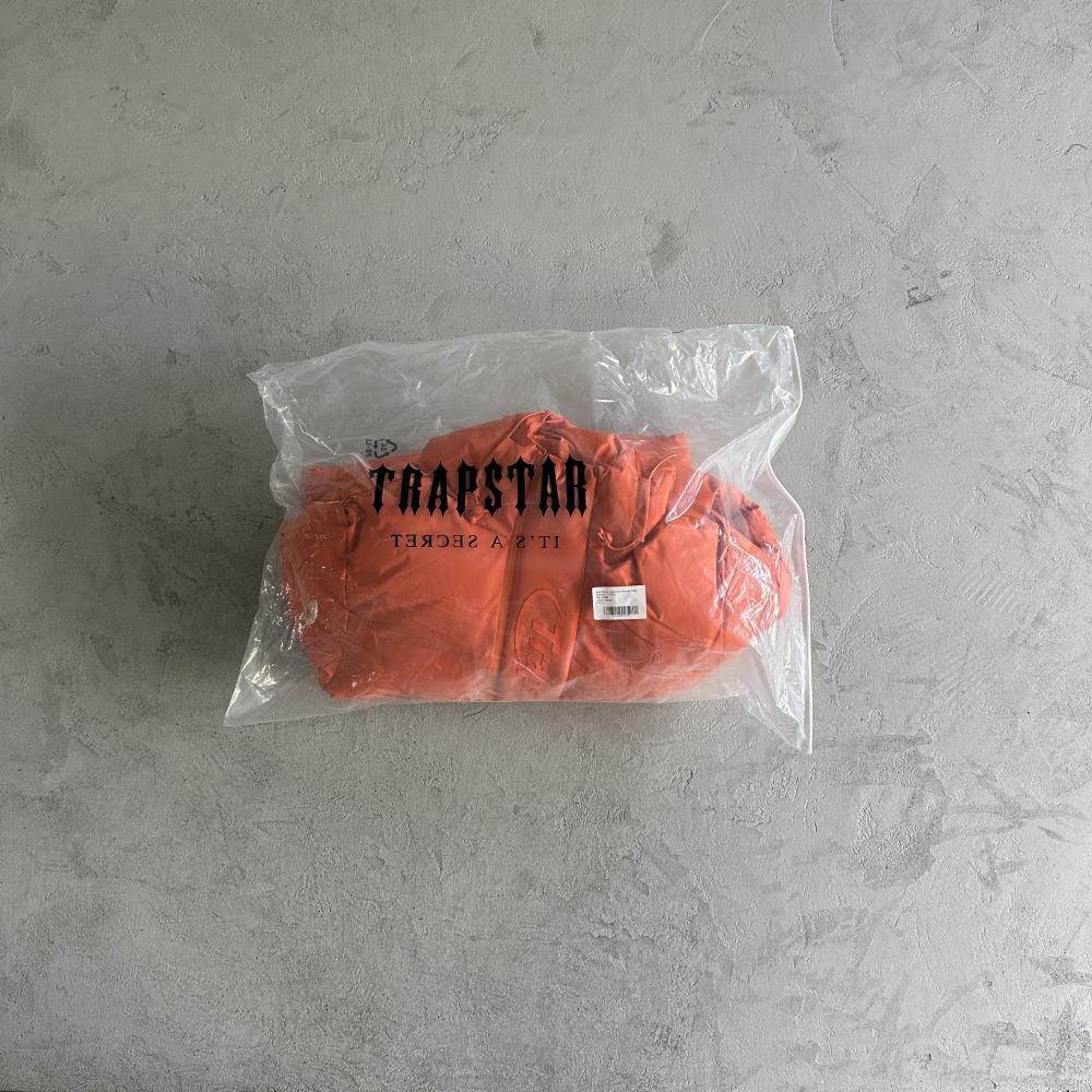 hyperdrive technical puffer jacket-orange