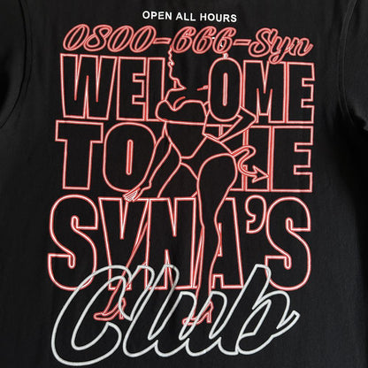 sy open all hours tee-black