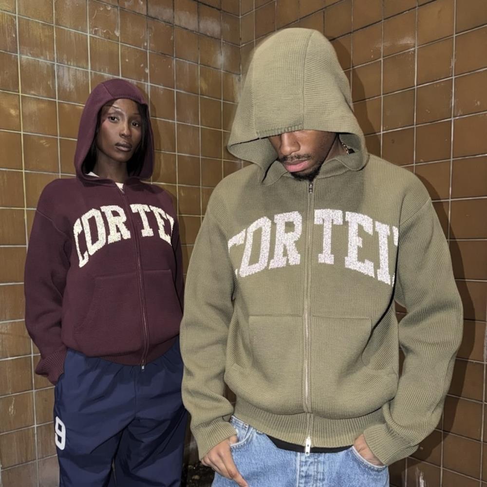 3M college knit zip hoodie
