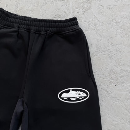 ISLAND PUFF PRINT SWEATSHORT