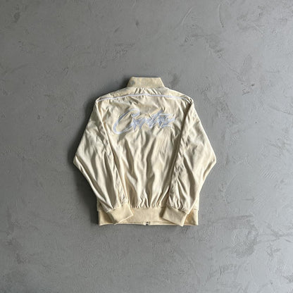 Velor track set – Cream
