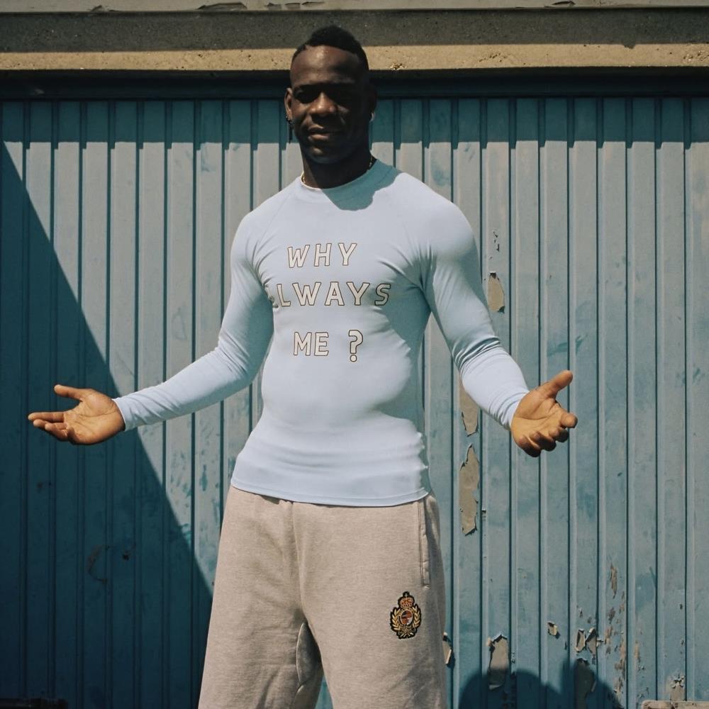 Why Always Me Compression Top 'Powder Blue'