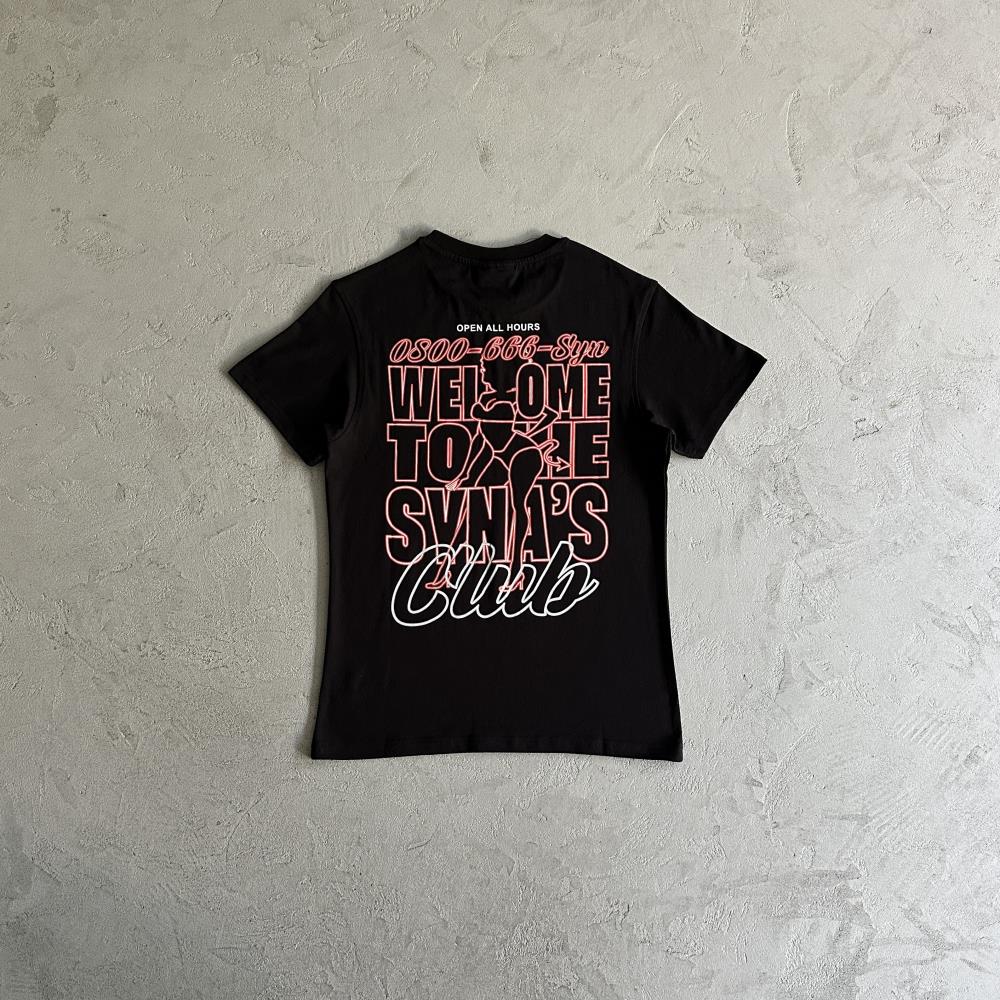 sy open all hours tee-black