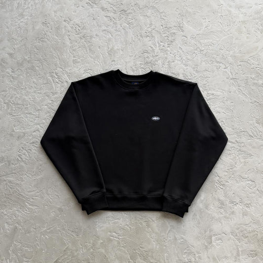 MINI ISLAND CREWNECK- BLACK