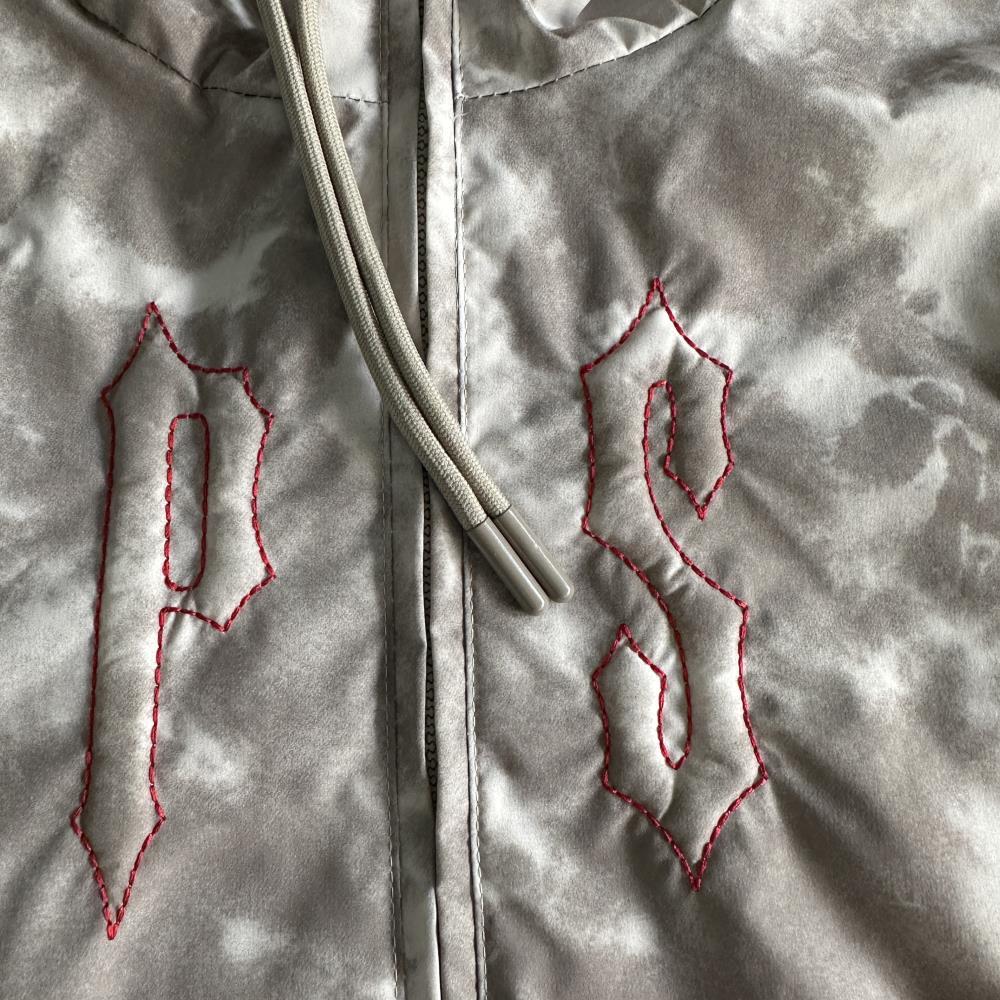 washed arch windbreaker