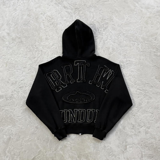 LUNDUN STITCH OPEN HEM -triple black