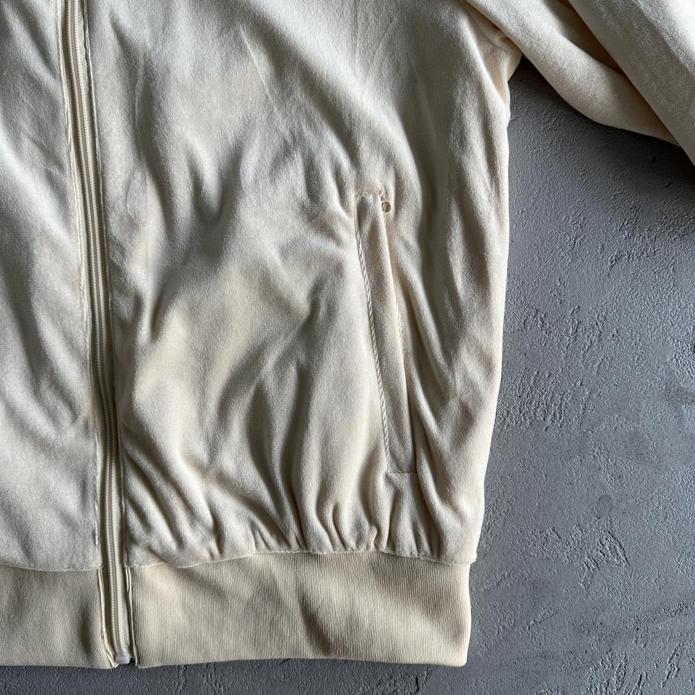 Velor track set – Cream