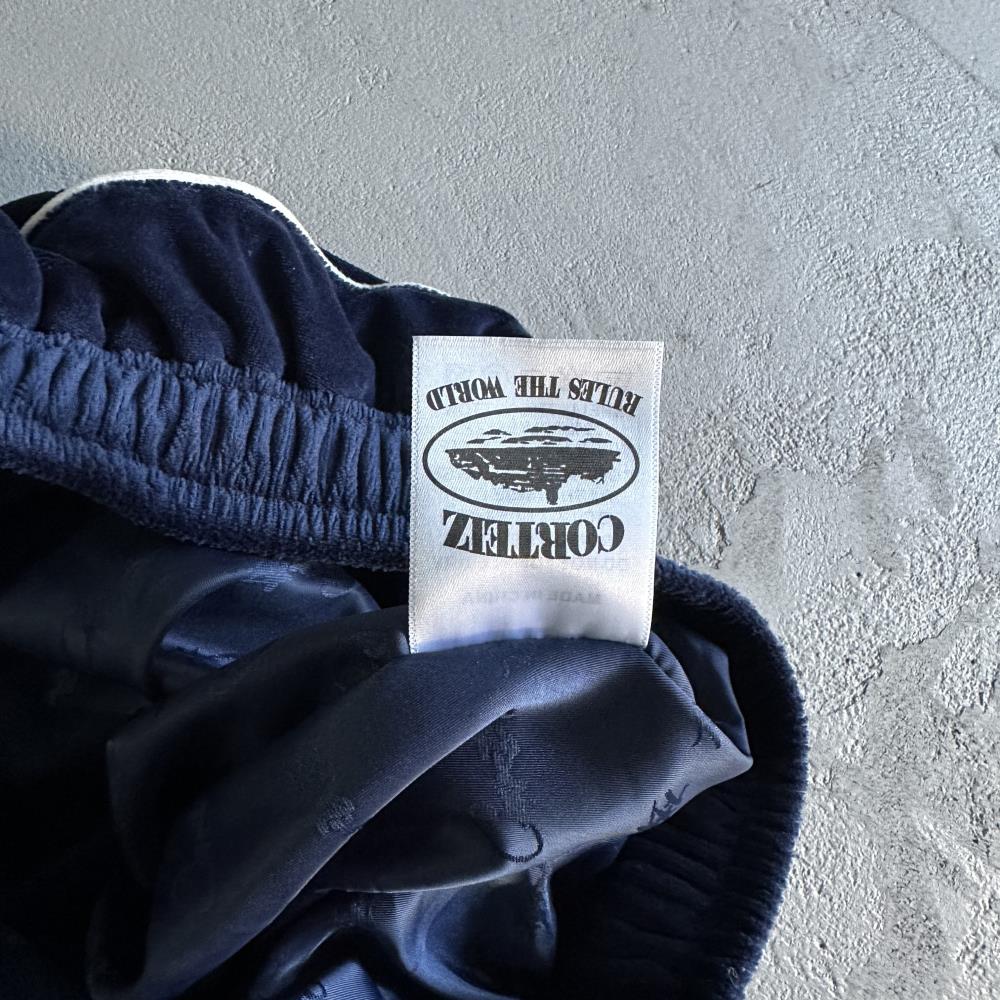 velour amg set -blue