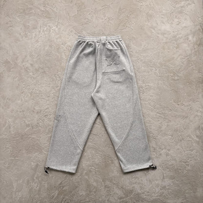 ME dual panel joggers-grey