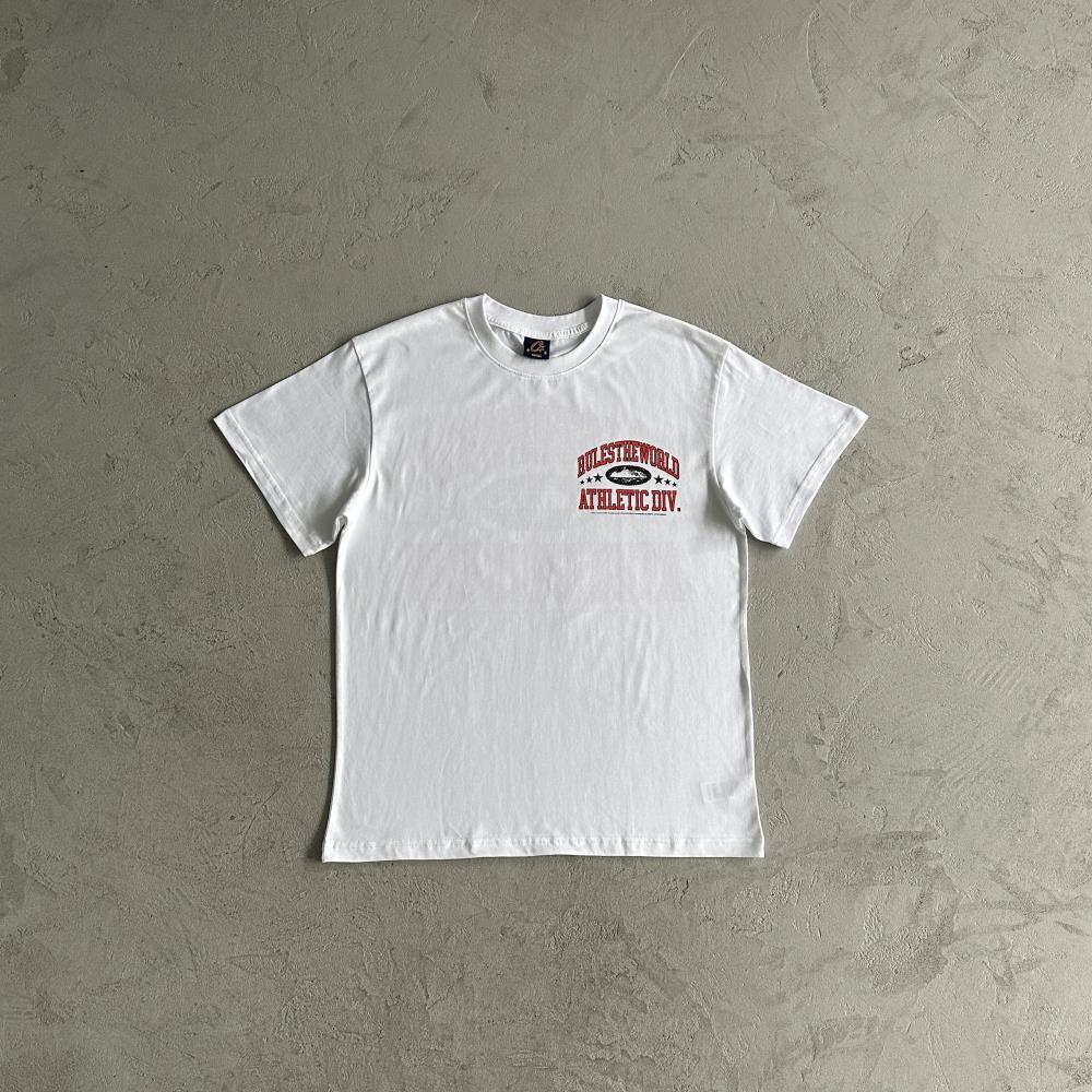 rules the world athletic div tee