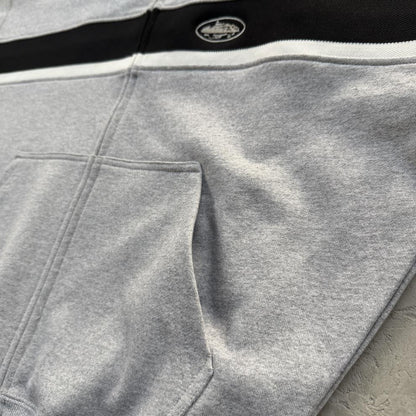 RIBBED SPORTEIZ ZIP HOODIE