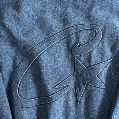 Embossed C-Star Denim Work Jacket