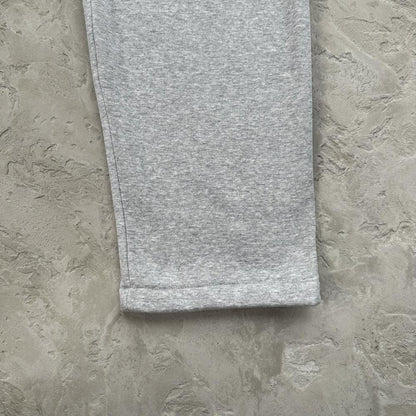 ROYALE CREST OPEN HEM SWEATPANT [HEATHER GREY]