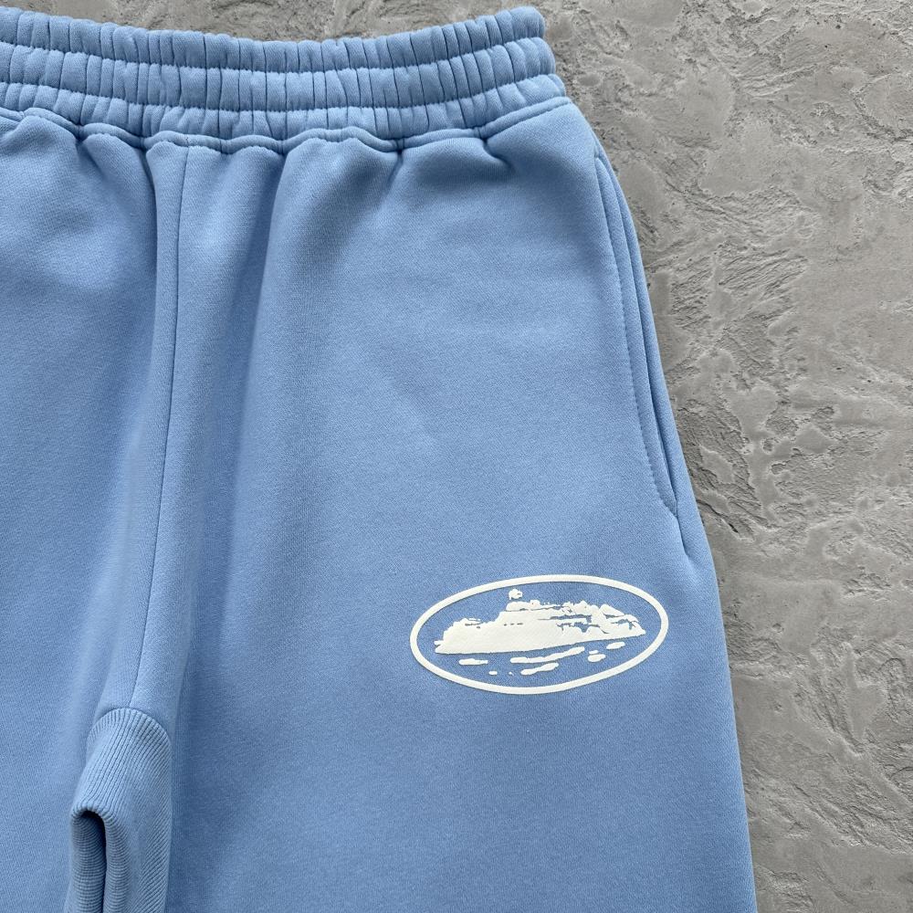 ISLAND PUFF PRINT SWEATSHORT