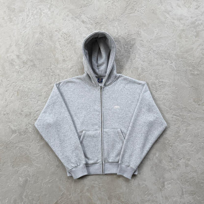 MINI ISLAND ZIP HOODIE -grey