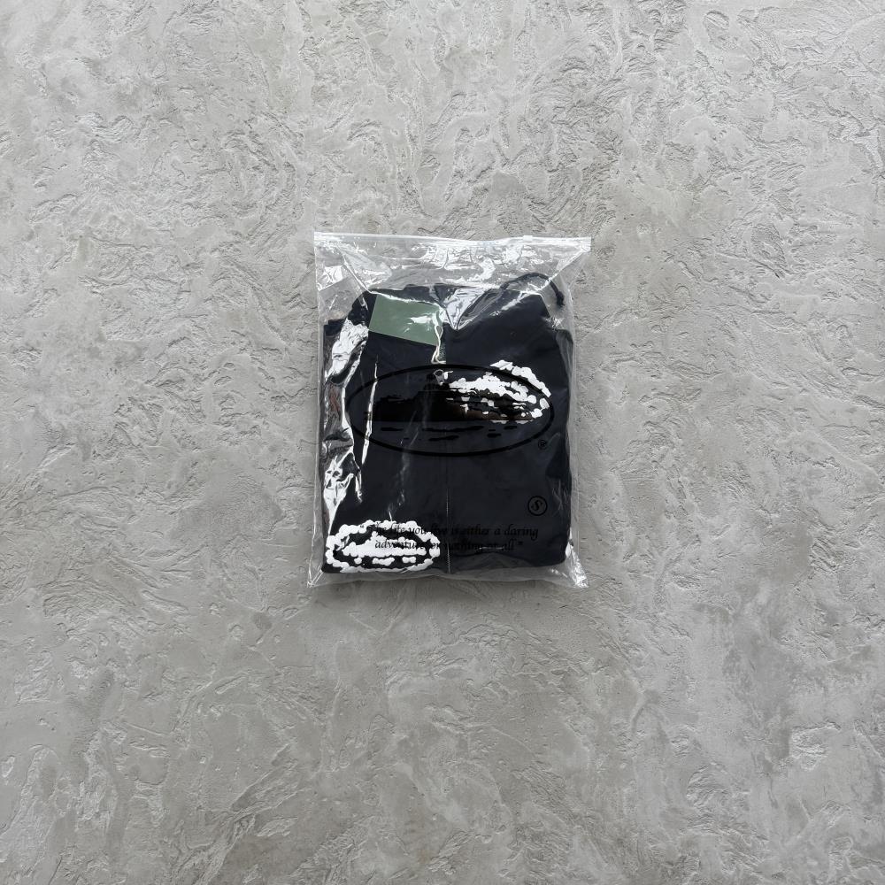 Cor X DenTears Zip Up Hoodie+DenTears Island Wreath Sweatpant -black